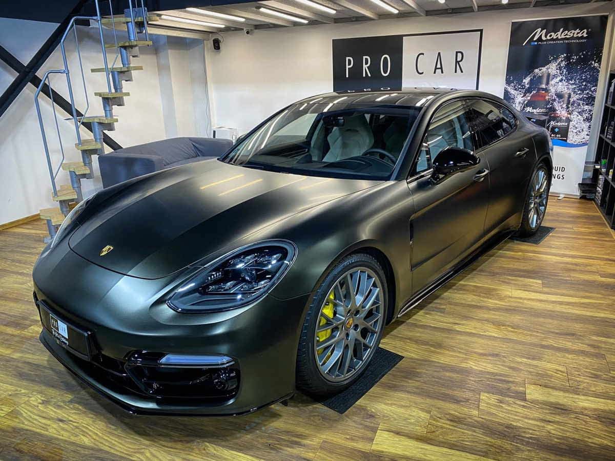 Porsche Panamera GTS zabezpieczenie całego samochodu
