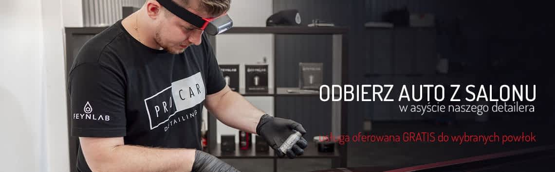 Odbiór auta z salonu z detailerem 1